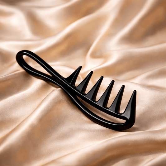 Wide Tooth Shark Hair Comb Detangler Curly Hair