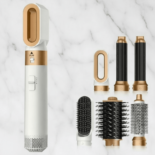 Selfi Care™ Hair Styler Pro 6 in 1 – Hot Air Brush Dryer, Curling, Straightening & Volumising Tool