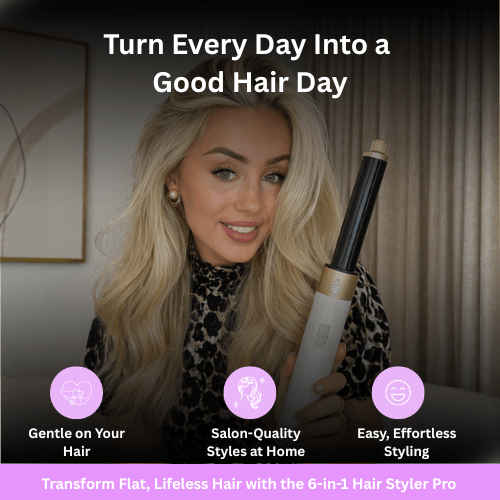 Selfi Care™ Styler 6-in-1 Hot Air Brush & Styling Kit